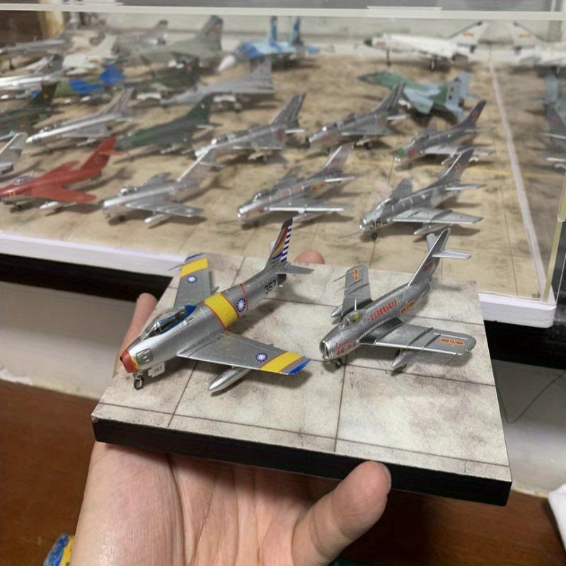Military Aircraft Diorama Base Runway Platform Deck Sand Table Surface