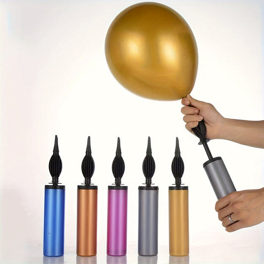 Metal Balloon Pump Easy to Use Durable Vibrant Colors Ideal for Party Decoration