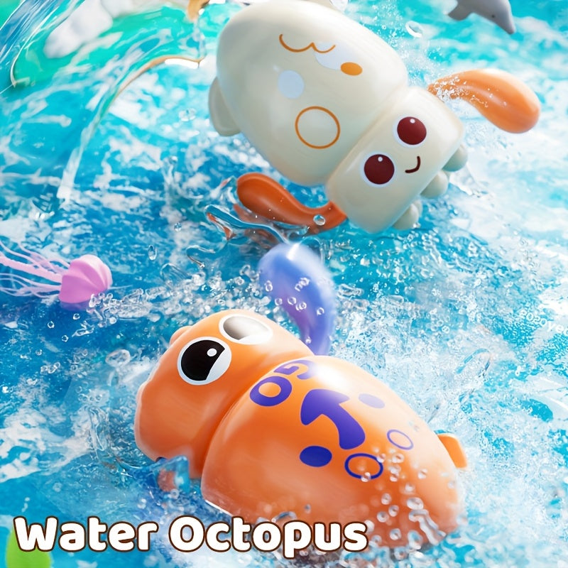 Kids Floating Octopus with Expressive Eyes - Safe Non Toxic