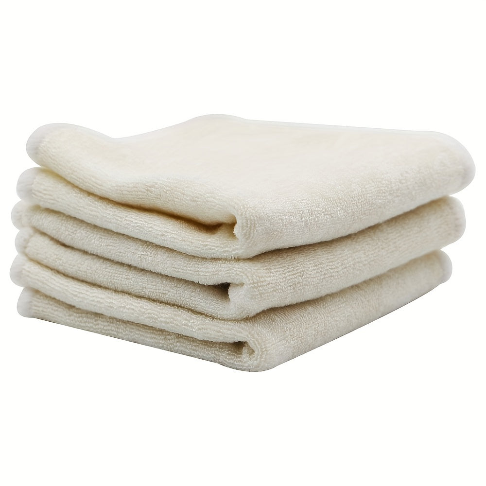 3pcs Bamboo Baby Bath Face Towels Soft Infant Washcloths