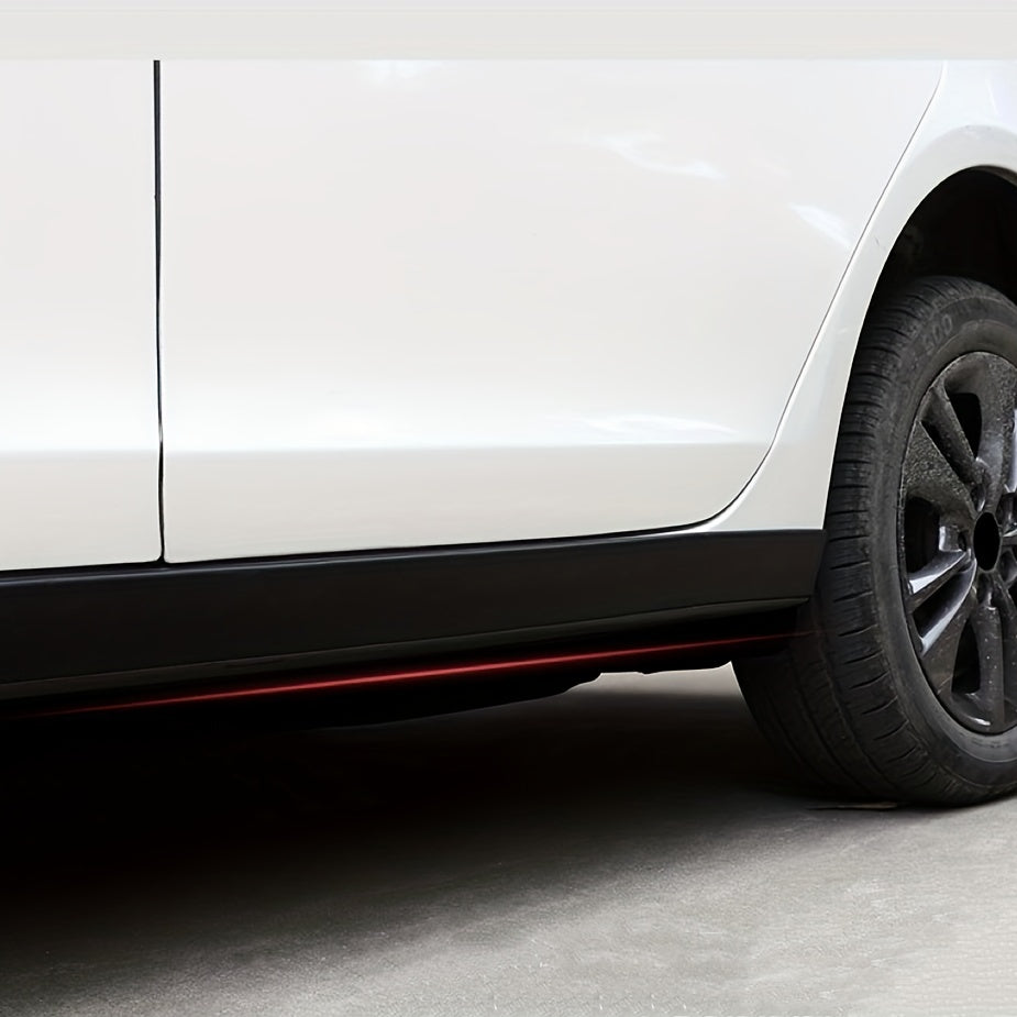 Rubber Side Skirts Edge Guards for Car Bumper Protection