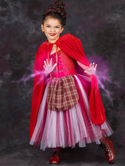 Halloween Witch Cosplay Costume & Accessories for Party Performance