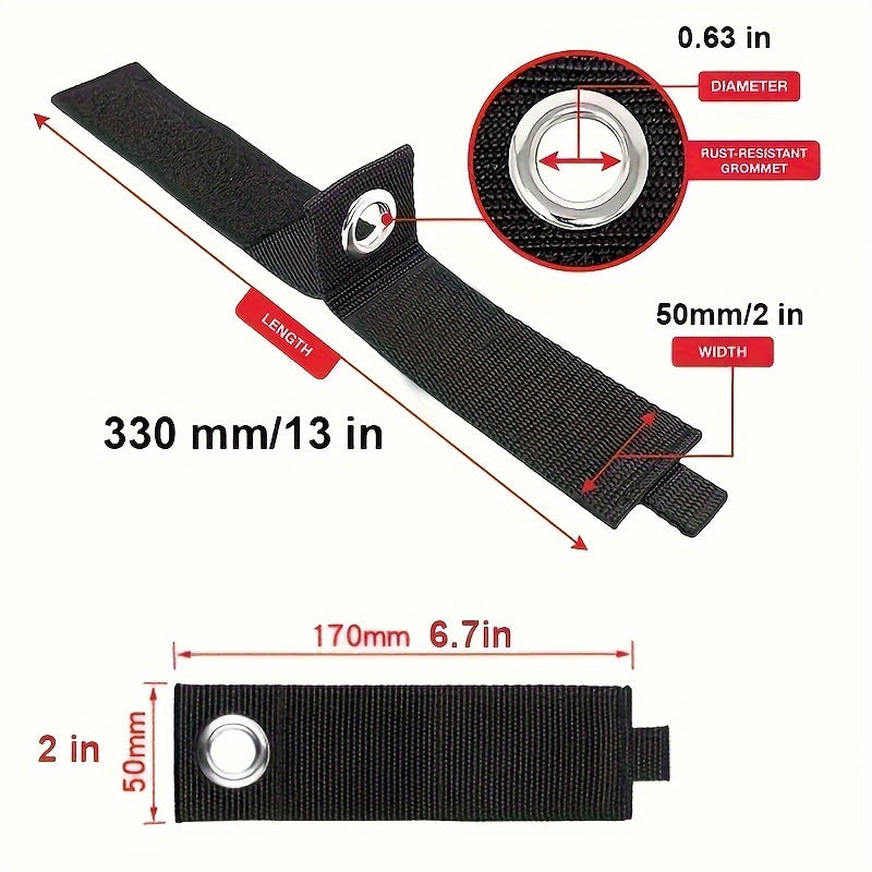 2pcs Heavy Duty Storage Strap for Garage Organization