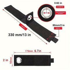 2pcs Heavy Duty Storage Strap for Garage Organization