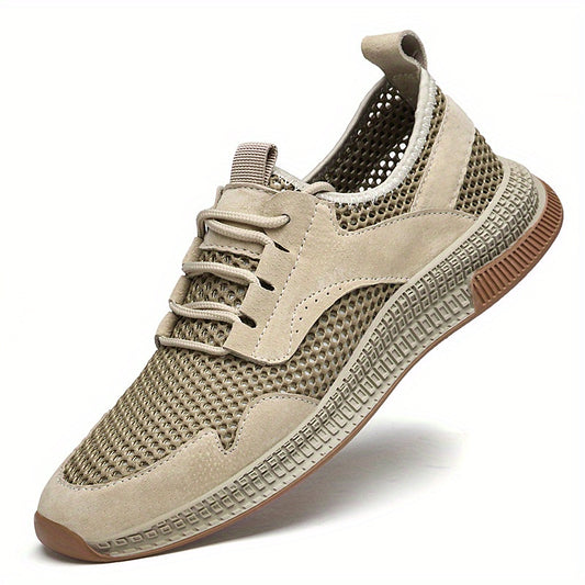 Men's Slip On Athletic Shoes with Shoelaces