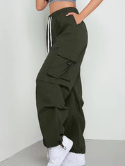  Y2K Drawstring Cargo Trousers