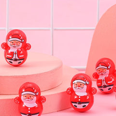 10pcs Mini Christmas Tumbler Tabletop Decoration