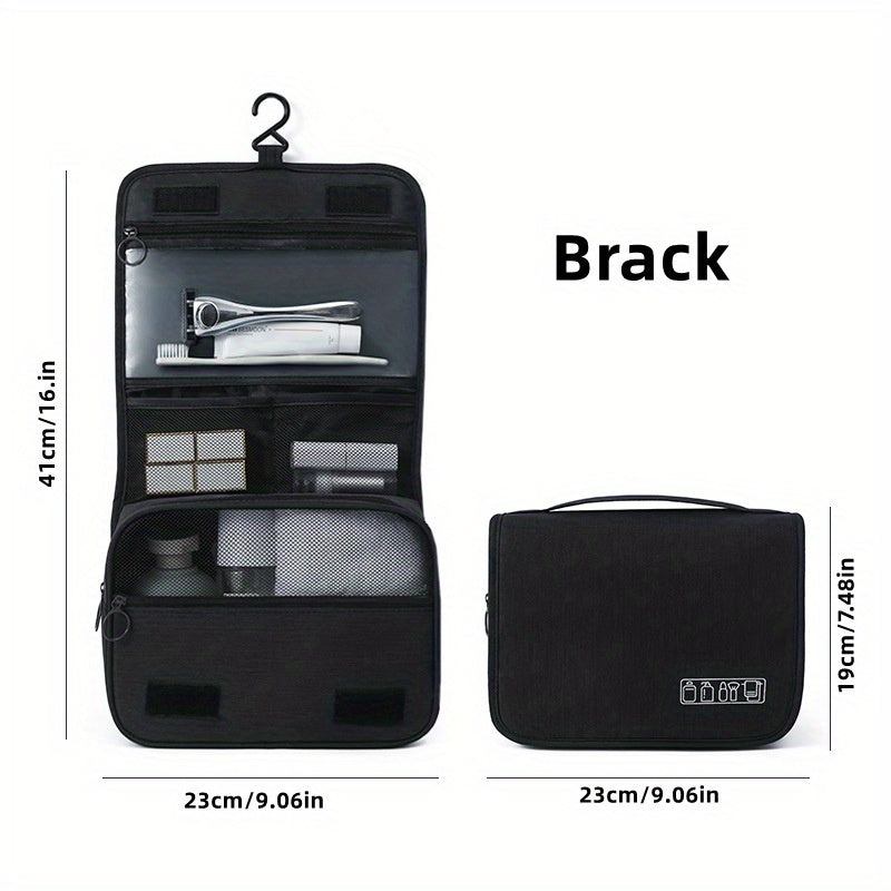 Portable Hanging Travel Toiletry Bag Large Capacity Makeup Cosmetic Bag