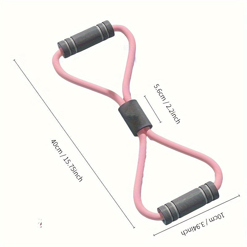 8 Shaped Yoga Band - Strength Training Fitness Elastic Band