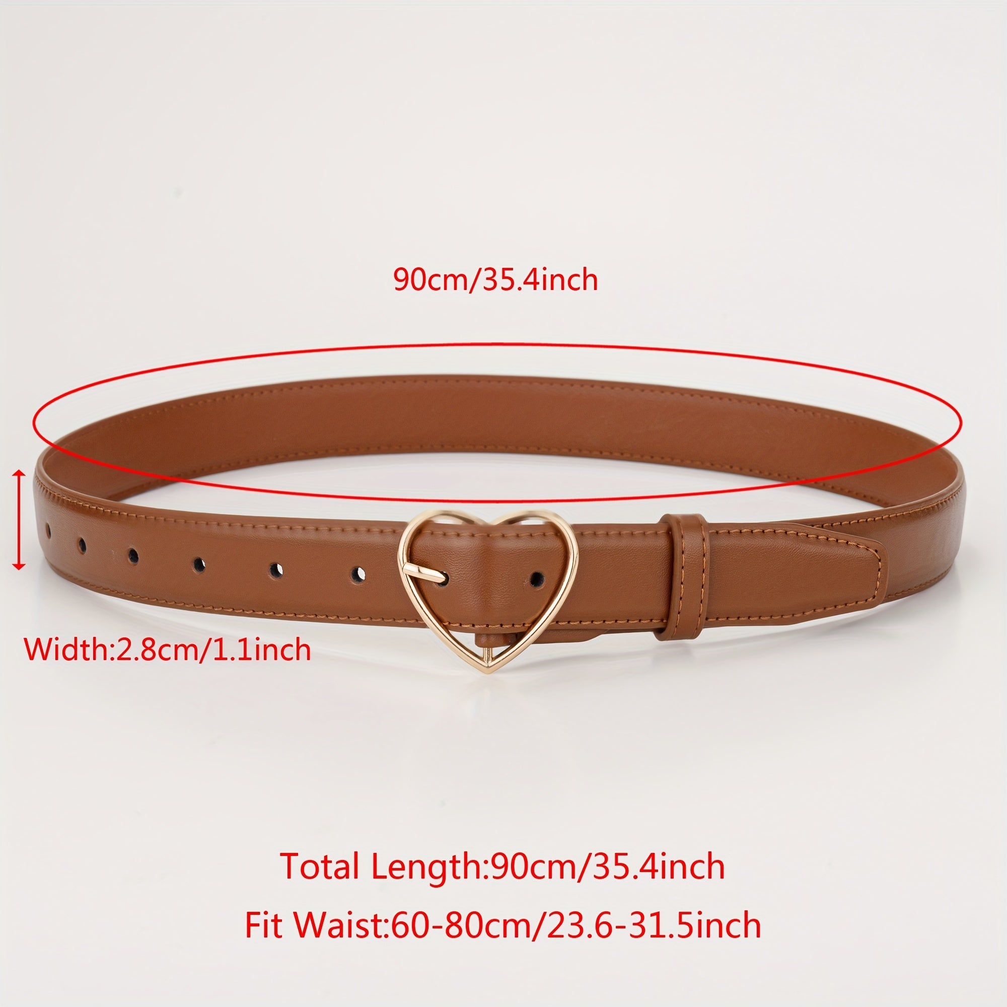 Love Belt Versatile Decorative Belt For Girls