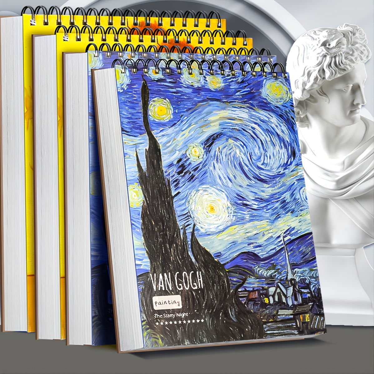 A4 Sketch Book 45 Sheets Artist Sketching Drawing Pad Colored Pencil Charcoal