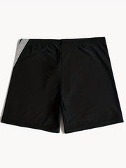 Men's Vintage Swim Trunks High Stretch Swimwear for Summer