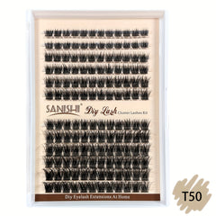 144pcs DIY Grafting Eyelashes Natural Thick False Eyelashes