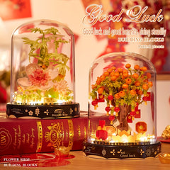 3D Flower Shop Building Blocks Set
