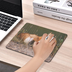Gaming Mouse Pad Non slip Rubber Mat for Computers Laptops Office - Sleeping Fox