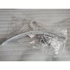 8-Clamp Plastic Hanger for Underwear and Socks