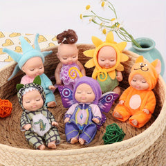Mini Forest Reborn Doll Toy with Clothes and Accessories