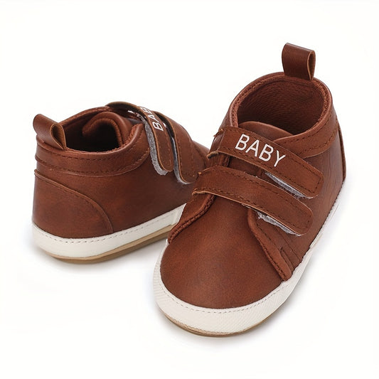 Vintage Baby Boys Comfortable Sneakers Lightweight Non Slip Shoes