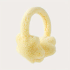 Bright Plush Star Earmuffs for Women Winter