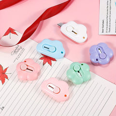 6 Pcs Mini Retractable Utility Cutter for Office School Art Supplies