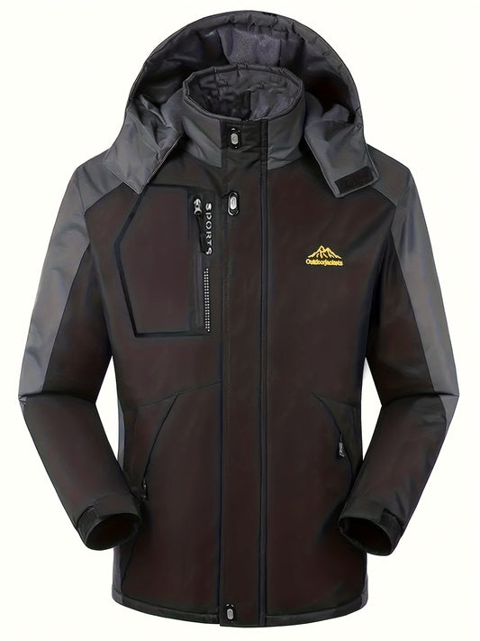 Unisex Fleece Ski Jacket for Winter Outdoors