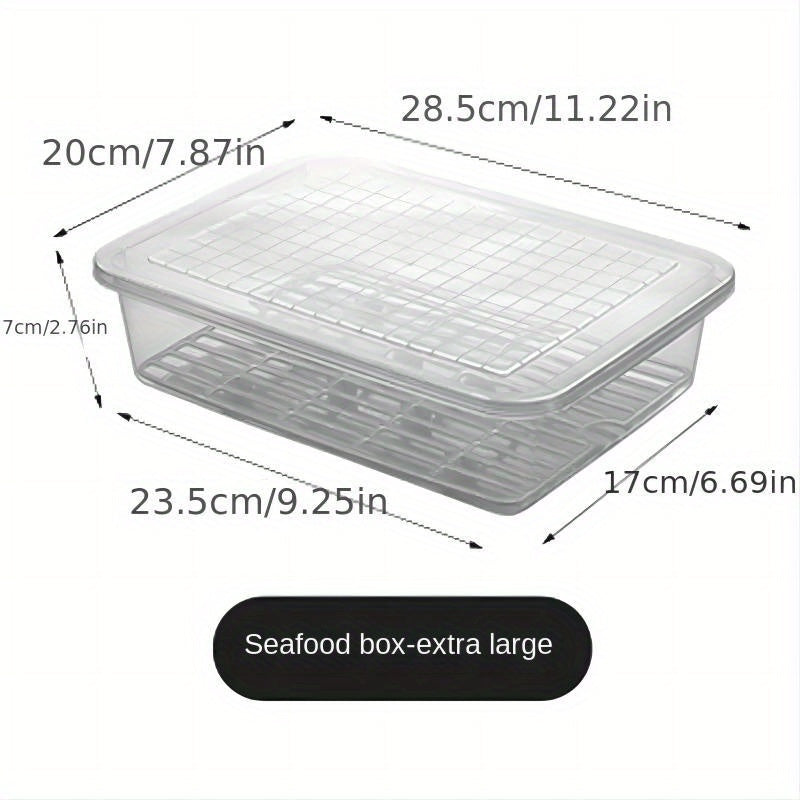 Durable Food Storage Box for Refrigerator - Keep Food Fresh