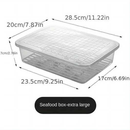 Durable Food Storage Box for Refrigerator - Keep Food Fresh