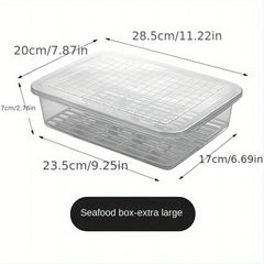 Durable Food Storage Box for Refrigerator - Keep Food Fresh