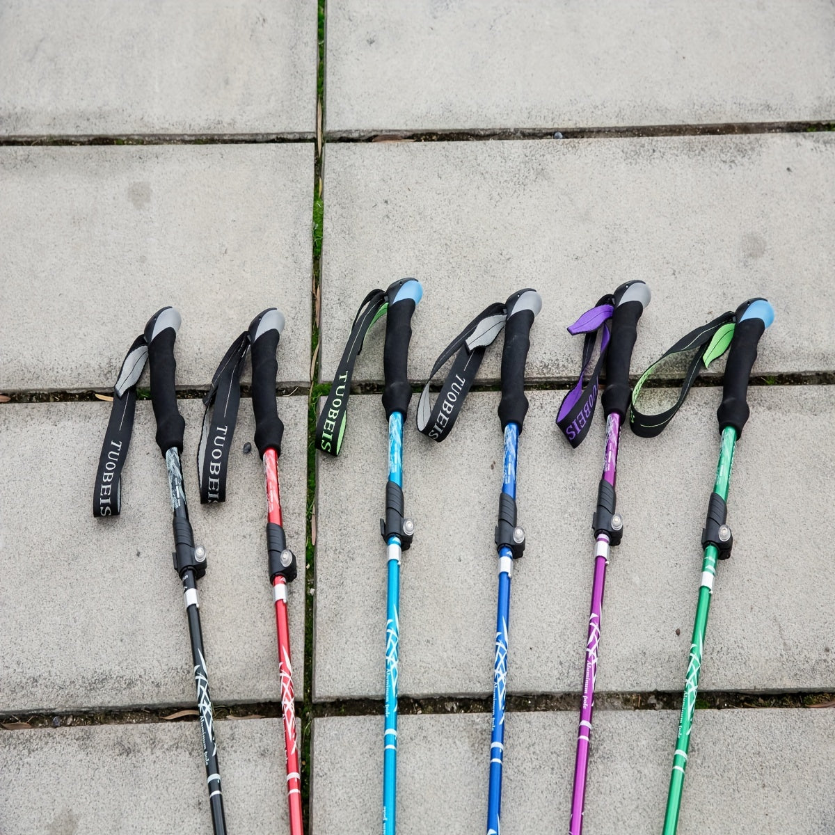 Telescopic Climbing Stick for Trekking and Camping