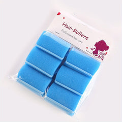 6pcs Large Soft Foam Sponge Hair Rollers for DIY Hair Styling