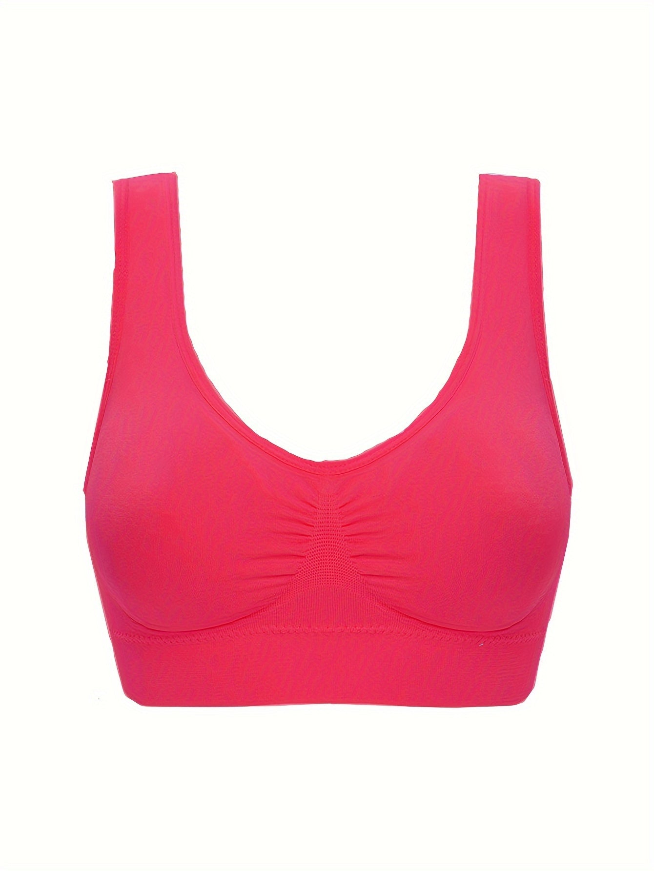 3 Pcs Seamless Sports Bra Workout Tank Bra Women's Lingerie
