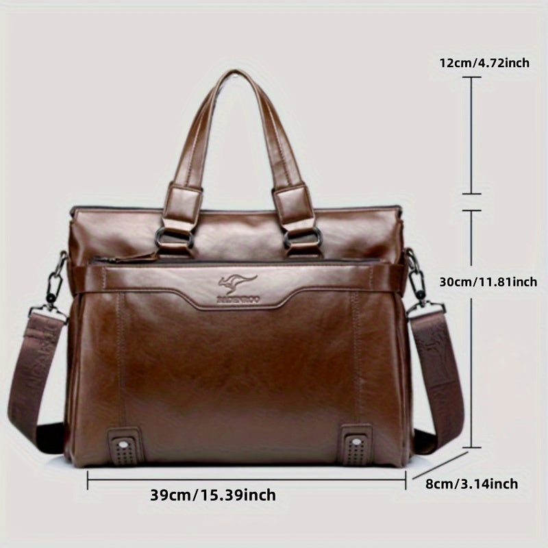 Men's Business Shoulder Bag Briefcase Computer Bag