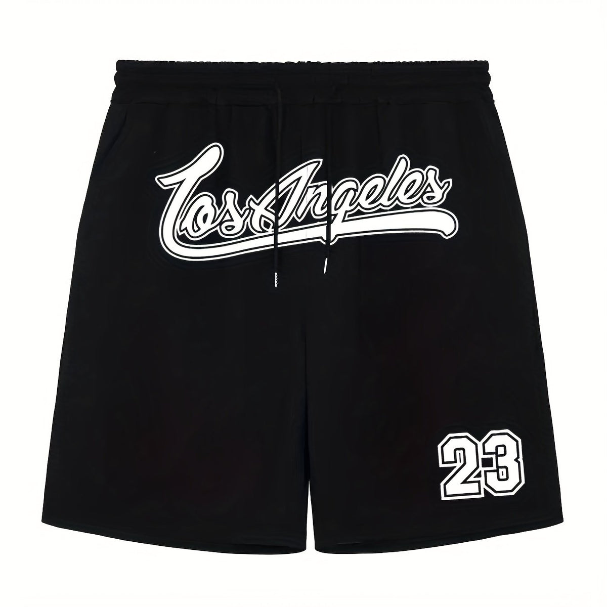 Men's Casual Solid Drawstring Shorts For Summer