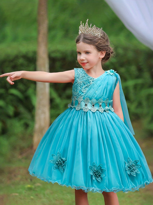Mesh Puffy Princess Dresses for Girls