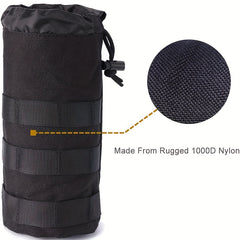 Drawstring Bottle Holder Molle Water Bottle Pouch