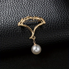 Minimalist Hollow Cross Scarf Clip Ring for Women & Girls