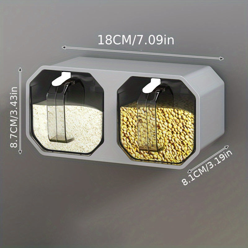 Wall mounted Seasoning Box Kitchen Storage Container