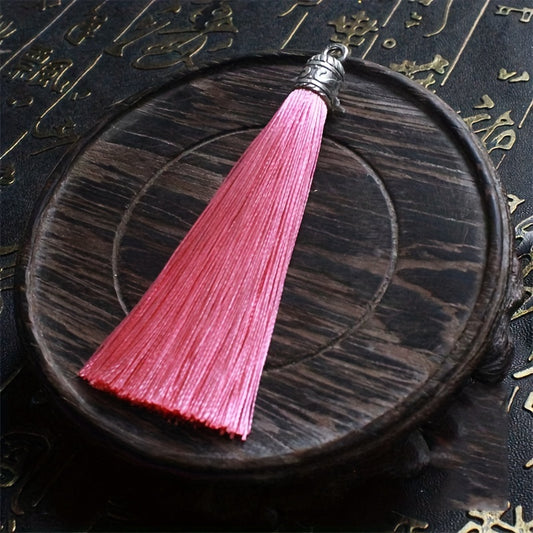1PC 9 Candy Tassel Pendants DIY Earring Bag Necklace Ornament Making