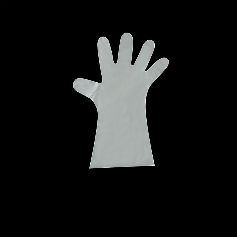 50pcs Disposable Extended Gloves for Dishwashing & Kitchen Supplies