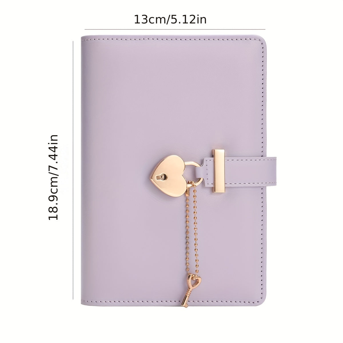 Bronzed Love Key Chain - Good Looking Journal Binder