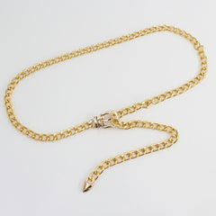 Women's Waist Chain Decorative Dress Belt Metal Chain Accessories