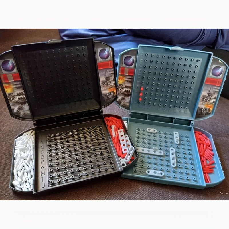 Battleship Chess Game 2 Player Strategy Board with Colorful Pieces