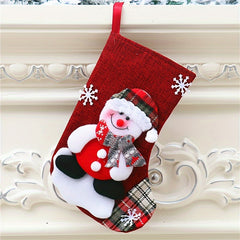 Christmas Stockings Gift Bag Pendant Candy Bag Small Socks