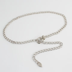 Women's Waist Chain Decorative Dress Belt Metal Chain Accessories