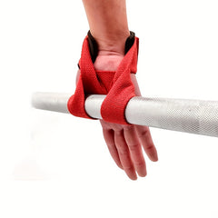 2pcs Non-slip Wrist Straps for Barbell Lifting and Fitness Training