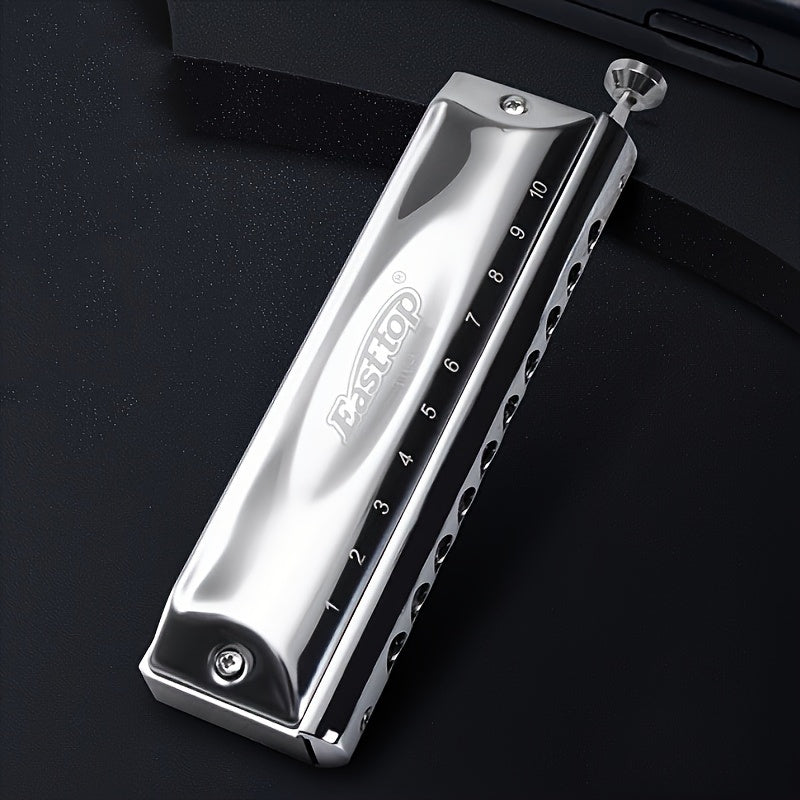 Chromatic Harmonica 40 Tones Key Of C for Beginners