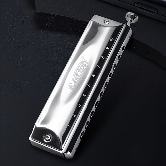 Chromatic Harmonica 40 Tones Key Of C for Beginners