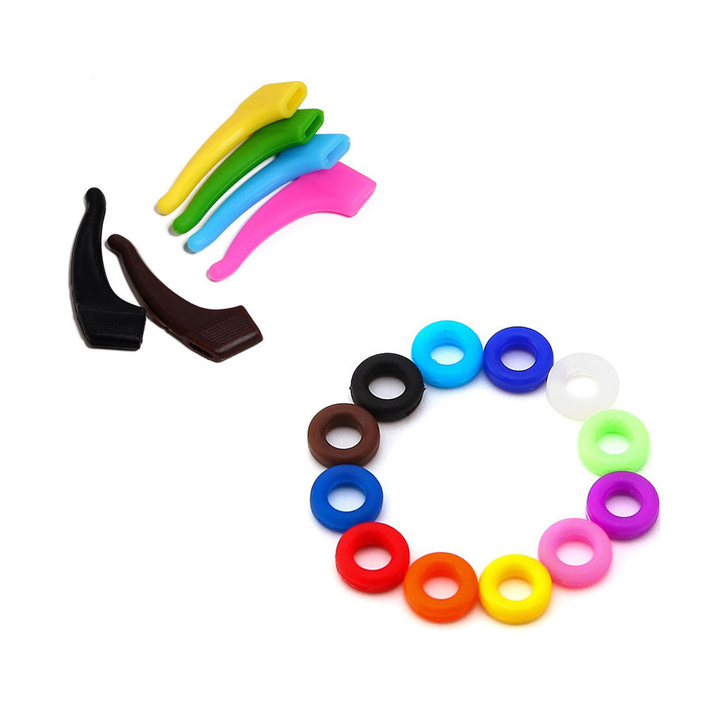 10 Pairs Sunglasses Non-Slip Silicone Arm Sleeves