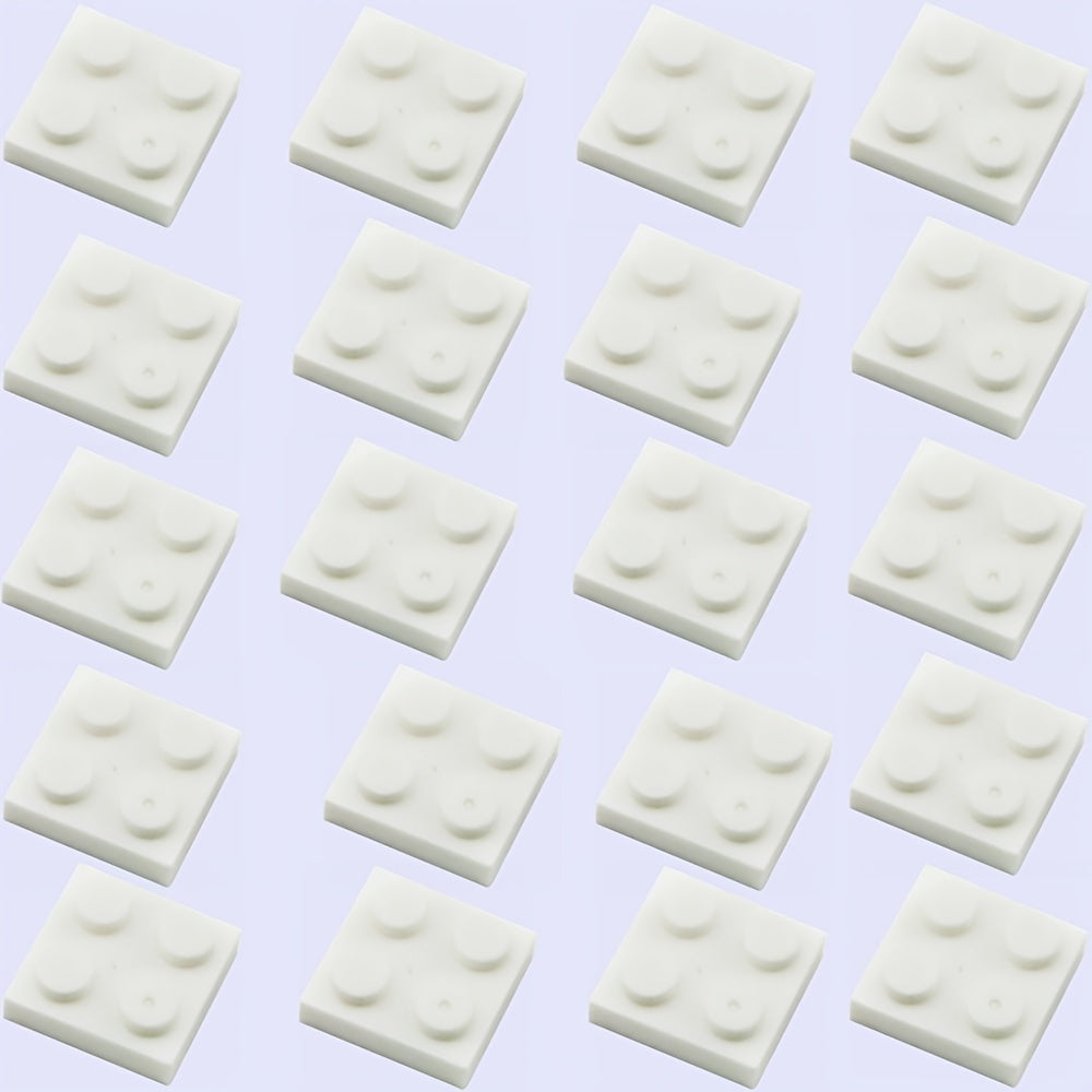 Christmas Architectural Bricks 20pcs Set 2X2 Wall Short Bricks