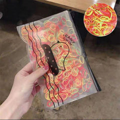 1000pcs High Elastic Rubber Bands for Girls Hair Accessories